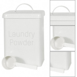 Laundry Storage Tin Boxwashing Et Square Metal Food/flour/sundries Kitchen Storage Tin Canister/ Et/containers [...]