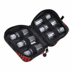 6pcs Camping Spice Containers Mini Portable Transparent Spice Jar Kit With Storage Bag For Kitchen Camping Travelling 6pcs Camping Spice Containers Mini Portable Transparent Spice Jar Kit With Storage Bag For Kitchen Camping Travelling
