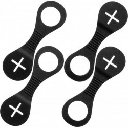 4 Pieces Poop Bag Holder For Leash Dog Waste Bag Carrier Handy And Easy Doggy Bag Carrier