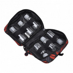 6pcs Camping Spice Containers Mini Portable Transparent Spice Jar Kit With Storage Bag For Kitchen Camping Travelling 6pcs Camping Spice Containers Mini Portable Transparent Spice Jar Kit With Storage Bag For Kitchen Camping Travelling