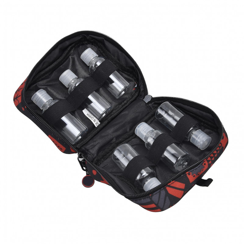 6pcs Camping Spice Containers Mini Portable Transparent Spice Jar Kit With Storage Bag For Kitchen Camping Travelling 6pcs Camping Spice Containers Mini Portable Transparent Spice Jar Kit With Storage Bag For Kitchen Camping Travelling