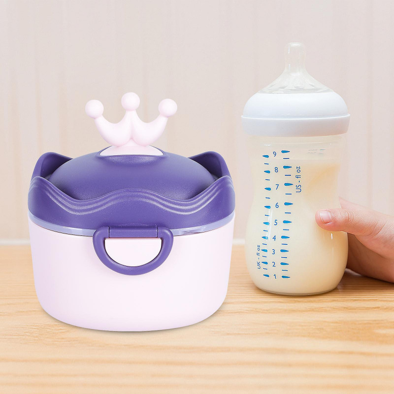 1pc Baby Portable Milk Storage Box Moisture-proof Milk Powder Dispenser 330ml 1pc Baby Portable Milk Storage Box Moisture-proof Milk Powder Dispenser 330ml