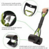 Dog Pooper Scoopers,60cm Long Handle Poop Scoop Pickup Medium And Large Dogs Animal Waste