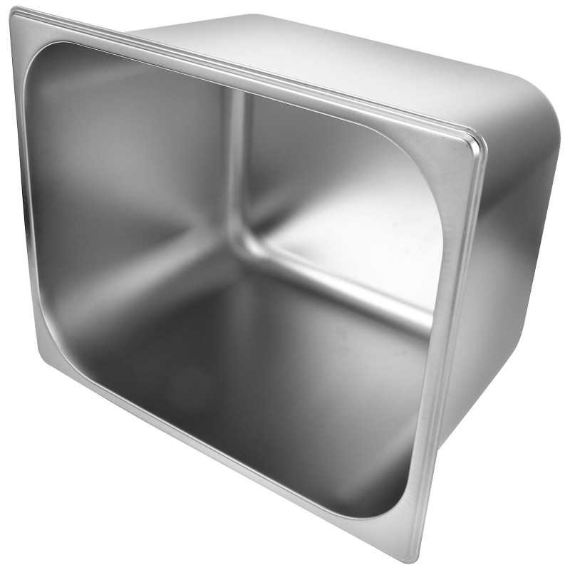 Stainless Steel Food Container Large-capacity Buffet Pan Reusable Buffet Tray Food Catering Holder Stainless Steel Food Container Large-capacity Buffet Pan Reusable Buffet Tray Food Catering Holder