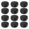 12pcs 1oz Noir Aluminium Tin Jars Rond Vis Couvercle Conteneurs Vides Métal Boîtes de Stockage Pour Organizin Cy - B 12pcs 1oz Noir Aluminium Tin Jars Rond Vis Couvercle Conteneurs Vides Métal Boîtes de Stockage Pour Organizin Cy - B