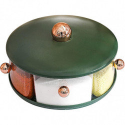 Turntable Cupboard Organizer, Kitchenware, Rotating Seasoning Container, Rotatingsalt Box, Kitchen Food Storage [...]