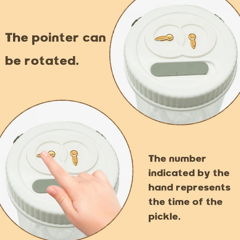 Pickle jar, pickles and olives hourglass jar pickle juice wet and dry separator hourglass pickle jar with two [...]