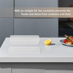 Household Noodle Translucent Storage Box Airtight Spaghetti Box Kitchen Food Fruit Container Household Noodle Translucent Storage Box Airtight Spaghetti Box Kitchen Food Fruit Container