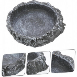 Lizard Terrarium 4pcs Feeding Utensils Terrarium Water Dish Reptile Feeding Glass Food Containers Pet Food [...]