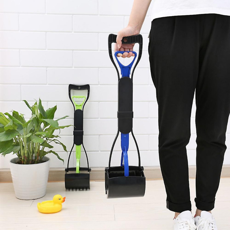 Pet Dog Long Handle Pet Pooper Scooper Dog Cat Waste Picker Jaw Poop Scoop Pick Up Clean Waste