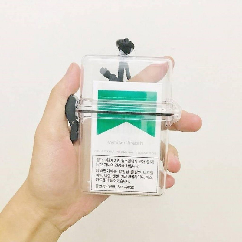 Heavy Duty Durable Locker Dry Box Waterproof Odor Sealing Container for Smokes Plastic Transparent Easy to Use Durable