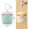 Infant Portable Milk Powder Box Container, Moisture-proof Milk Powder Storage Tank Green