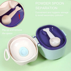 Infant Portable Milk Powder Box Container, Moisture-proof Milk Powder Storage Tank Green Infant Portable Milk Powder Box Container, Moisture-proof Milk Powder Storage Tank Green