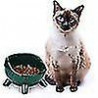 Cat Bowl Ceramic Raised Bowl For Cat/puppy, Angled Orthopedic Bowl For Adult Cat/kitten For Food 1pc Cy