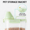 Large-capacity Pet Food Storage Box Insect-proof Moisture-proof High-sealing Dog Food Storage Bucket Portable Household