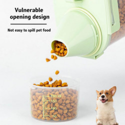 Large-capacity Pet Food Storage Box Insect-proof Moisture-proof High-sealing Dog Food Storage Bucket Portable Household Large-capacity Pet Food Storage Box Insect-proof Moisture-proof High-sealing Dog Food Storage Bucket Portable Household
