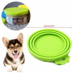 Portable Silicone Dog Cat Canned Lid Pet Food Cover Storage Fresh-keeping Lids Portable Silicone Dog Cat Canned Lid Pet Food Cover Storage Fresh-keeping Lids