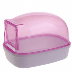 Durable Sand Bath Container Plastic Toilet Easy To Clean For Small Pet Animals Durable Sand Bath Container Plastic Toilet Easy To Clean For Small Pet Animals