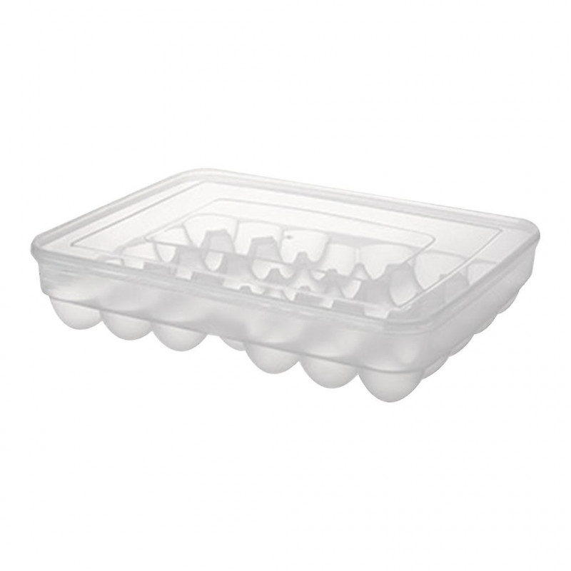 Kitchen Separated Storage Food Savers Tray Egg Container Rack Space Saver