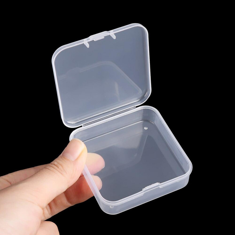Square Round Plastic Transparent Storage Box Small Items Sundries Organizer Case Jewelry Beads Container Box Tools [...]