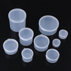 Square Round Plastic Transparent Storage Box Small Items Sundries Organizer Case Jewelry Beads Container Box Tools [...]