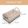 1pcs Kitchen Food Storage Storage Woven Basket