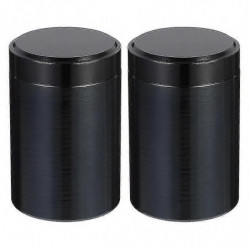 2pcs Kitchen Food Storage Portable Sealed Tea Cans 2pcs Kitchen Food Storage Portable Sealed Tea Cans