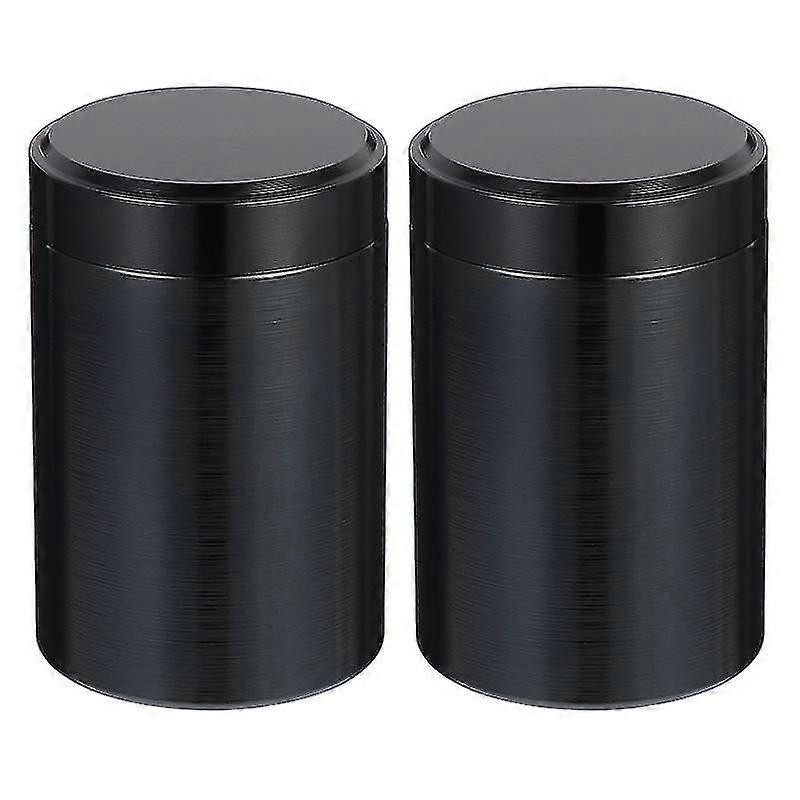 2pcs Kitchen Food Storage Portable Sealed Tea Cans