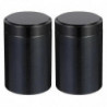 2pcs Kitchen Food Storage Portable Sealed Tea Cans