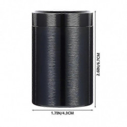 2pcs Kitchen Food Storage Portable Sealed Tea Cans 2pcs Kitchen Food Storage Portable Sealed Tea Cans