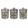 Rétro Metal Storage Jar Organizer Desktop Sundries Box Kitchen Tableware Nuts Snack Storage Jar Sho Rétro Metal Storage Jar Organizer Desktop Sundries Box Kitchen Tableware Nuts Snack Storage Jar Sho