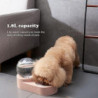 Water Food Bubble Container Feeder Automatic Dispenser 1.8l Stainless Water Food Bubble Container Feeder Automatic Dispenser 1.8l Stainless