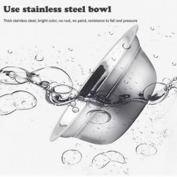 Water Food Bubble Container Feeder Automatic Dispenser 1.8l Stainless Water Food Bubble Container Feeder Automatic Dispenser 1.8l Stainless