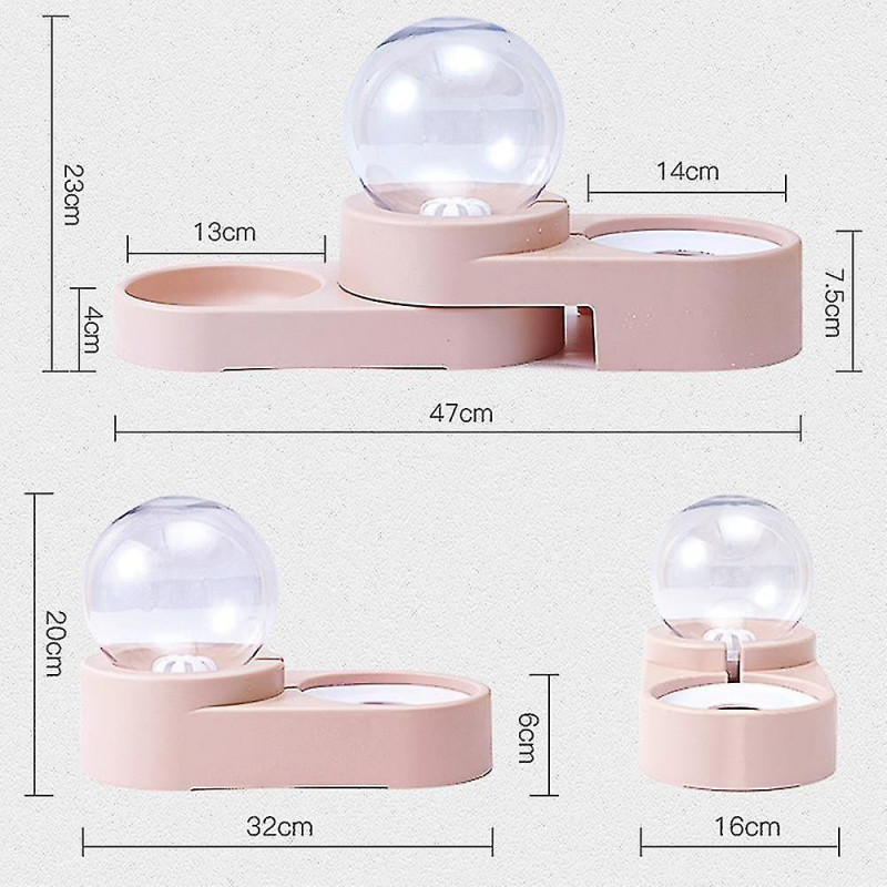 Water Food Bubble Container Feeder Automatic Dispenser 1.8l Stainless Water Food Bubble Container Feeder Automatic Dispenser 1.8l Stainless