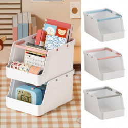 Storage Box with Handle High-Capacity Large Opening Stationery Cosmetics Fruit Toy Seasoning Desktop Storage Box with Handle High-Capacity Large Opening Stationery Cosmetics Fruit Toy Seasoning Desktop