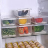 Storage Case Durable Easy to Clean Portable Kitchen Transparent Fresh-keeping Fish Box for Home