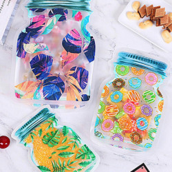 20Pcs Packing Bag Bottles Shaped Ziplock Composite Material Fresh Keeping Sealed Food Container Hous 20Pcs Packing Bag Bottles Shaped Ziplock Composite Material Fresh Keeping Sealed Food Container Hous