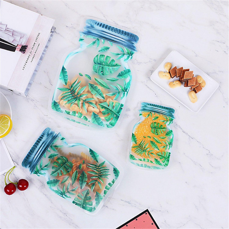 20Pcs Packing Bag Bottles Shaped Ziplock Composite Material Fresh Keeping Sealed Food Container Hous 20Pcs Packing Bag Bottles Shaped Ziplock Composite Material Fresh Keeping Sealed Food Container Hous