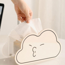 Tissue Box Large Capacity Smooth Edges Magnetic Design Acrylic Cloud Shape Napkin Container Home Sup Tissue Box Large Capacity Smooth Edges Magnetic Design Acrylic Cloud Shape Napkin Container Home Sup