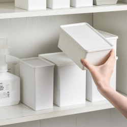 Sundries Storage Box Moisture-proof Lightweight High-capacity Grocery Sundries Organizer Storage Cas Sundries Storage Box Moisture-proof Lightweight High-capacity Grocery Sundries Organizer Storage Cas