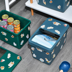 Pet Food Storage Box Food Grade Design Good Seal Effect Fresh-keeping Pet Cat Dog Food Storage Bucke Pet Food Storage Box Food Grade Design Good Seal Effect Fresh-keeping Pet Cat Dog Food Storage Bucke