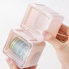 Tape Storage Boxes Durable Convenient Plastic Transparent Lid Visible Washi Tape Storage Box for Off Tape Storage Boxes Durable Convenient Plastic Transparent Lid Visible Washi Tape Storage Box for Off