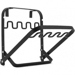 Étagère à sacs à ordures Support de porte-sac à ordures Support de sac à ordures pliable, Accessoires d’étagère [...]