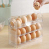 Storage Boxes Flip-Type Egg Storage Box Refrigerator Organizer Food Containers Fresh-keeping Case Holder Tray [...]