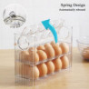 Storage Boxes Flip-Type Egg Storage Box Refrigerator Organizer Food Containers Fresh-keeping Case Holder Tray [...]