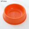 Pet Bowl Plastic Scrub Footprint Bowl Dog Cat Feeding Water Bowl Dog Bowl