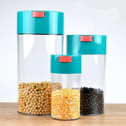 3pcs Vacuum Food Grade Grain Storage Tanks Airtight Large Medium Small 3pcs Vacuum Food Grade Grain Storage Tanks Airtight Large Medium Small