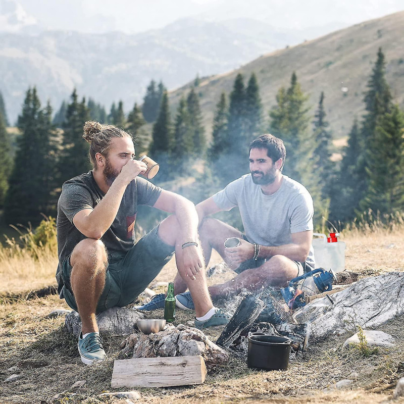 Relaxdays Folding Water Canister Set Of 4, 5 L, Tap, Screw Lid, Carrying Handle, Water Canister Camping, Bpa-free, [...]