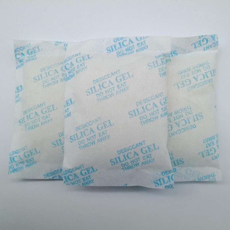 100 Pcs 10g Gel De Silice Dessiccant Absorbeur D’humidité Sec Étanche Prévention De La Corrosion (Bleu Ciel)
