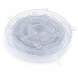 Durable Food Storage Silicone Covers for Bowl 6 Sizes to Meet Most Containers Durable Food Storage Silicone Covers for Bowl 6 Sizes to Meet Most Containers